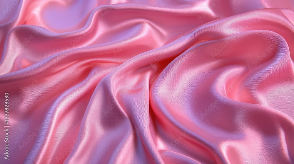 Fototapeta premium Pink Fabric Texture Background