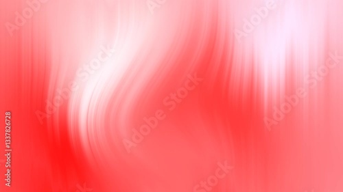 Abstract wave background with red and white colors