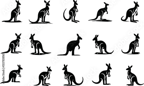 Kangaroo vectors free download. Kangaroo Vector Images. Australia symbol kangaroo Royalty Free Vector Image. Kangaroo Image