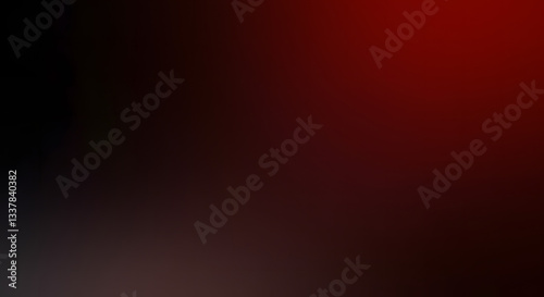Red Glowing Spotlight Dark Abstract Background