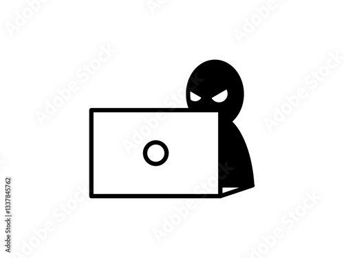 ハッカーアイコン