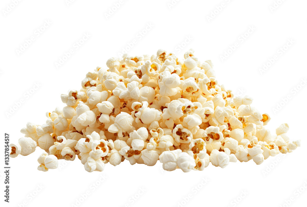 Popped Golden Movie Popcorn. Popped Golden Movie Popcorn.