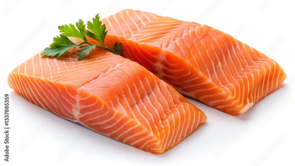 raw salmon fillet raw salmon fillet