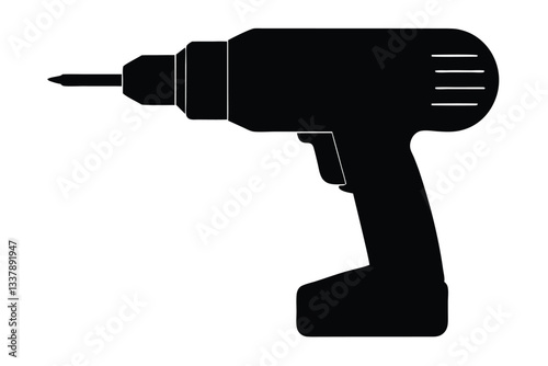 drill isolated on white background