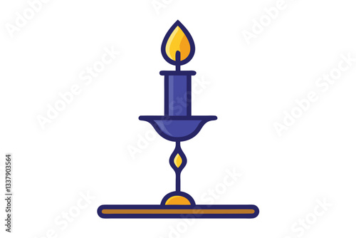 candle in the candlestick