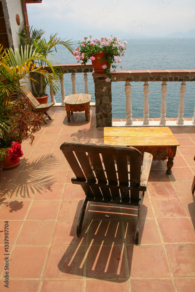 Obraz premium View of Lake Atitlán in Guatemala 