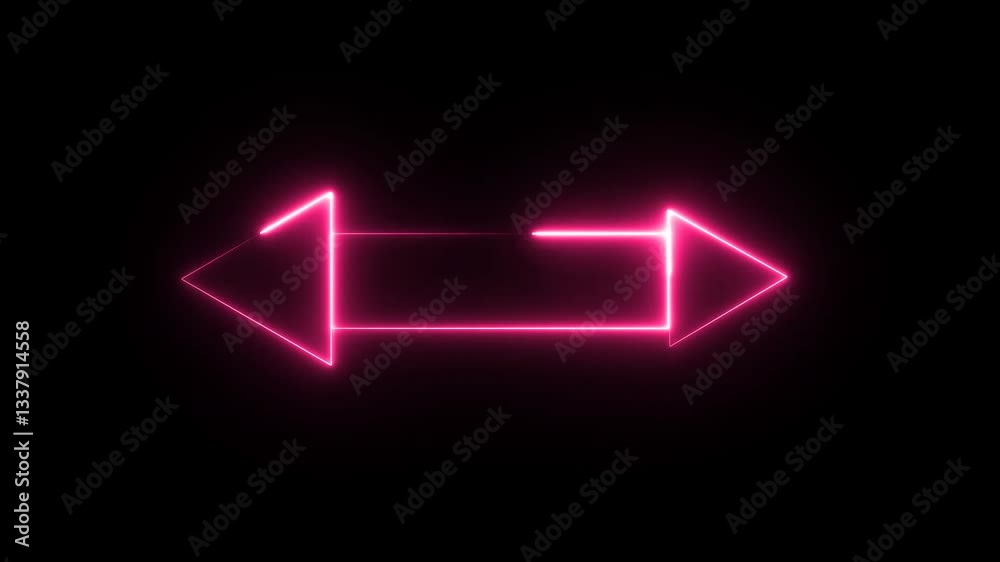 Glowing Geometric Arrows background Glowing Geometric Arrows background