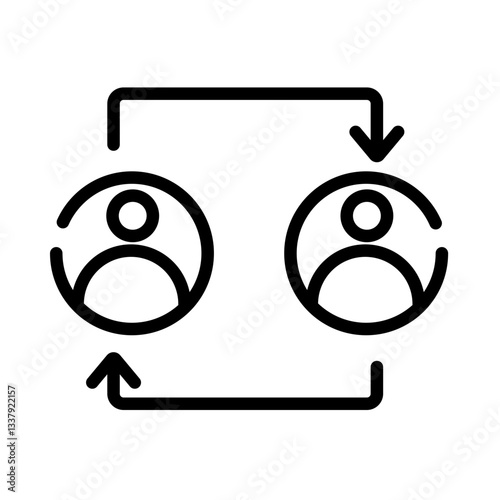 group business vector icon