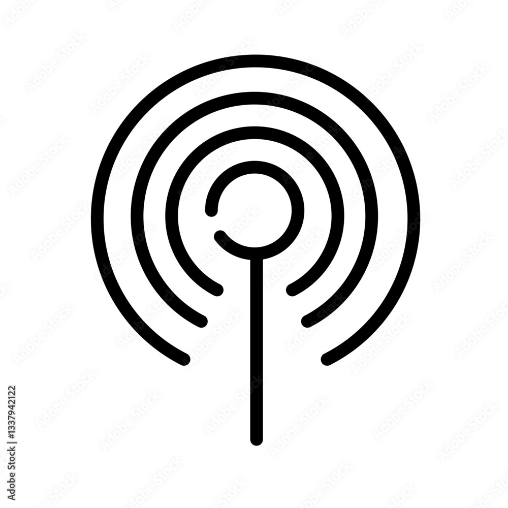 signal vector icon signal vector icon