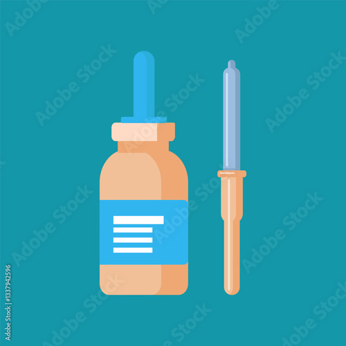 Cold medicine and medical pipette