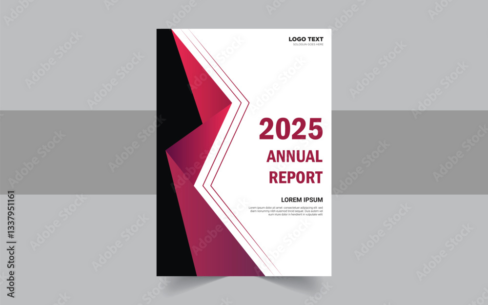 Fototapeta premium Modern Corporate Flyer Design Template