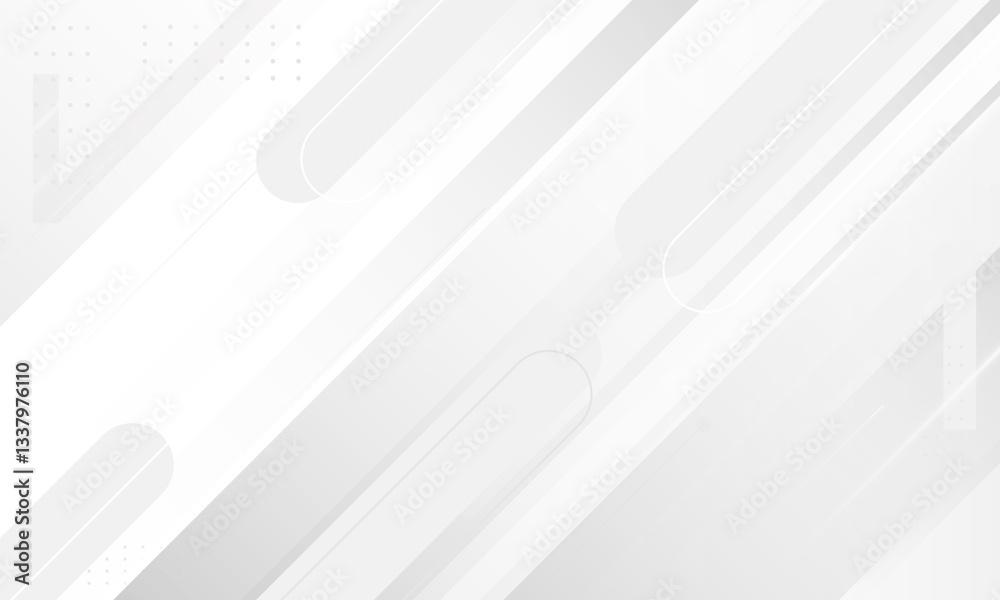 Fototapeta premium Abstract liquid shape black and white template banner with gradient color dot technology background Design with vector Design