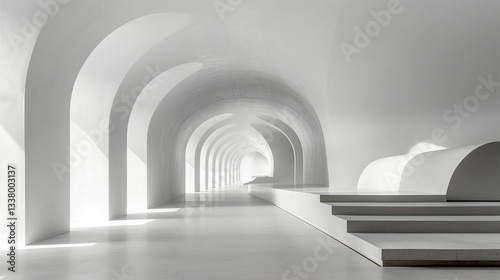 Indoor space and display platform