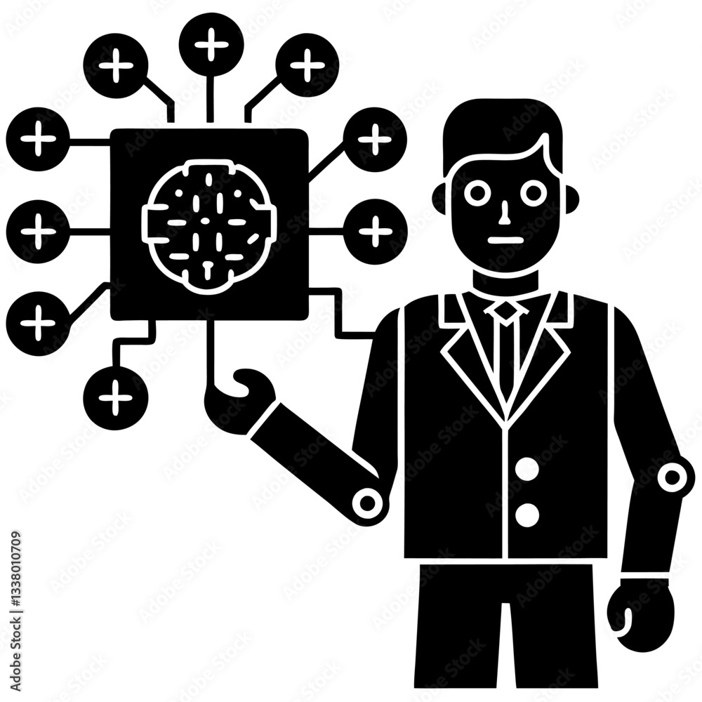 Modern Artificial Intelligence Symbols for Digital and Tech Projects
Modern Artificial Intelligence Symbols for Digital and Tech Projects