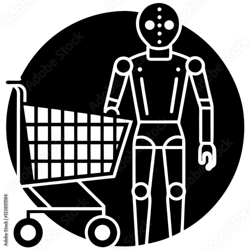 Modern Artificial Intelligence Symbols for Digital and Tech Projects
