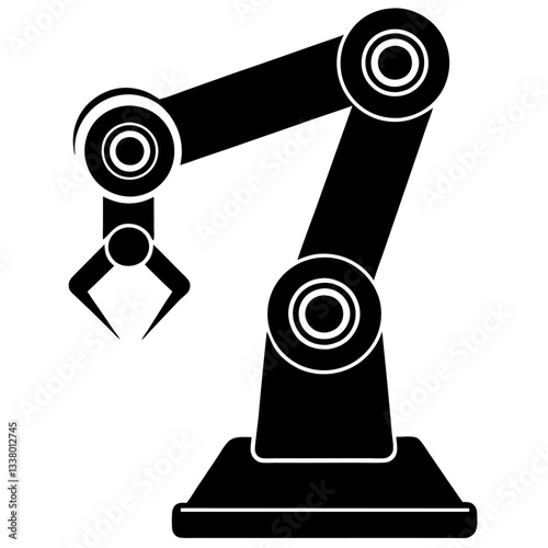 Modern Artificial Intelligence Symbols for Digital and Tech Projects
