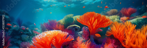 Repercussions and ecological ramifications of lifeless colorful coral reefs, epitomizing a cascade of consequences on marine ecosystem, fisheries, and overall well-being of our vast oceans, macro