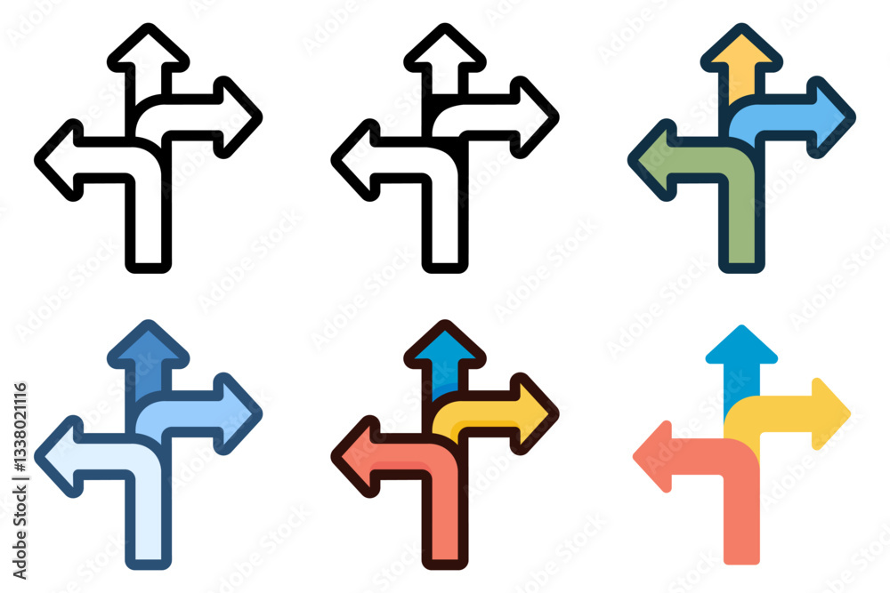 decision making icon vector illustration decision making icon vector illustration