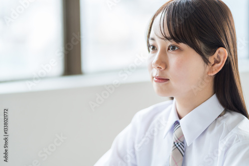 勉強をする女子高校生。 Free Download 勉強をする女子高校生。 - GFXLoad