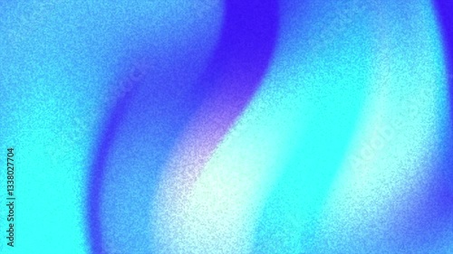 Abstract Blue Hues: A Serene Digital Artwork