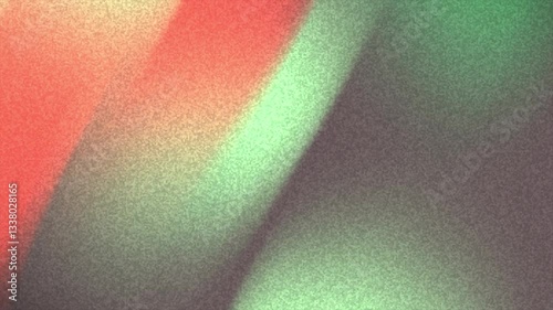 Abstract Light Leaks: A Kaleidoscope of Green, Red, and Gray