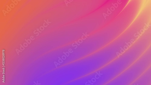 Abstract Gradient Background: Vibrant Hues and Smooth Curves