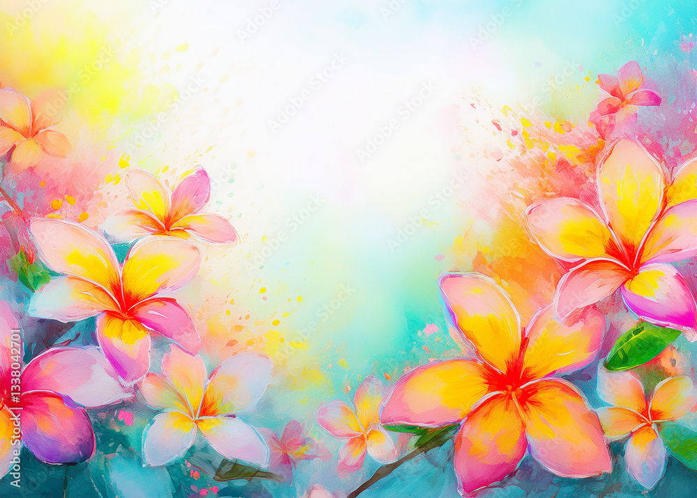 Abstract background with Cambodia National flower field, part 14 Abstract background with Cambodia National flower field, part 14