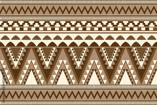 Ethnic geometric pattern, seamless pattern of the Navajo tribe. Native American ethnic. Seamless vector pattern ethnic, seamless Mexican rug, woven carpet. Folk embroidery, Bohemian, Aztec style.