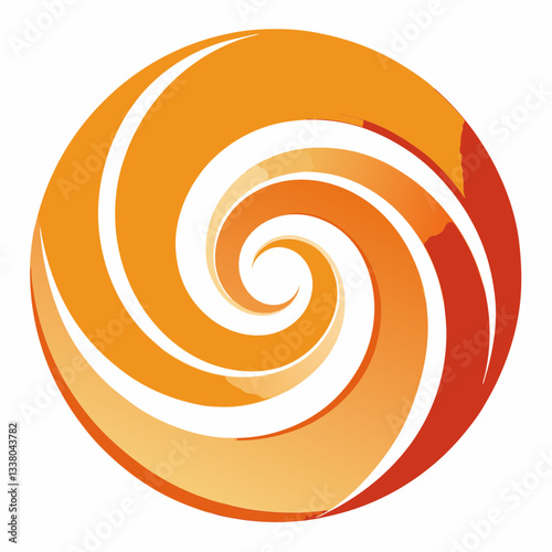 spiral shape with smooth transitions