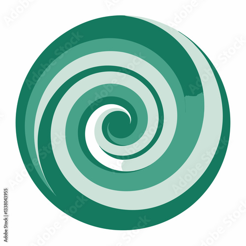 spiral shape with smooth transitions