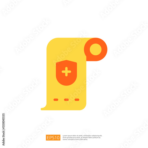 Health and Safety Icon for Clean and Disinfect Guidelines Representing Hygiene Protocols and Protection Measures Against Germs and Viruses