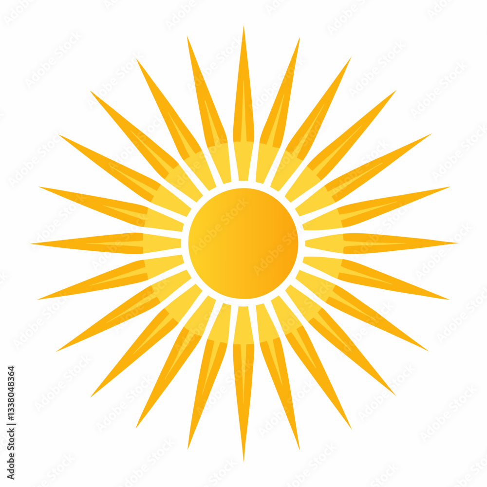 radiant sunburst with clean symmetry radiant sunburst with clean symmetry