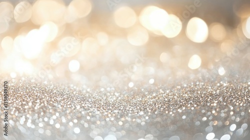 abstract glitter silver and gild lights background. de-focused