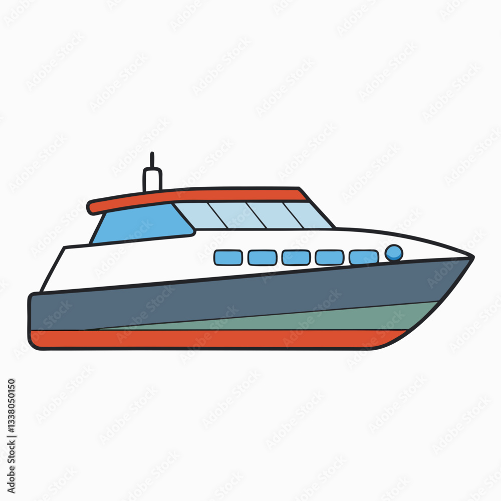catamaran vector illustration catamaran vector illustration