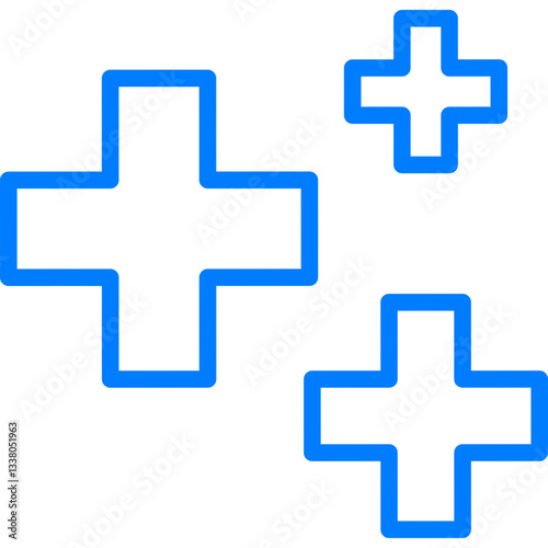 Medical Cross Decoration