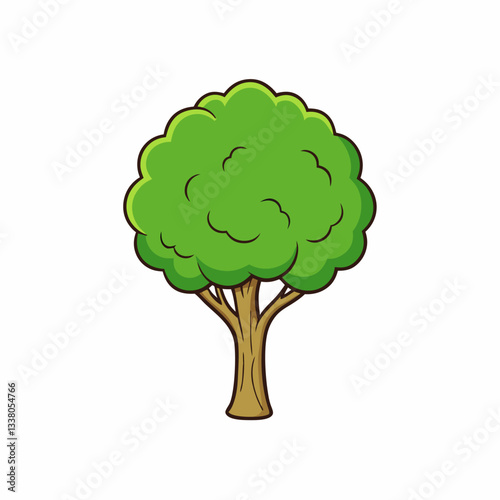 ash tree with green leaves