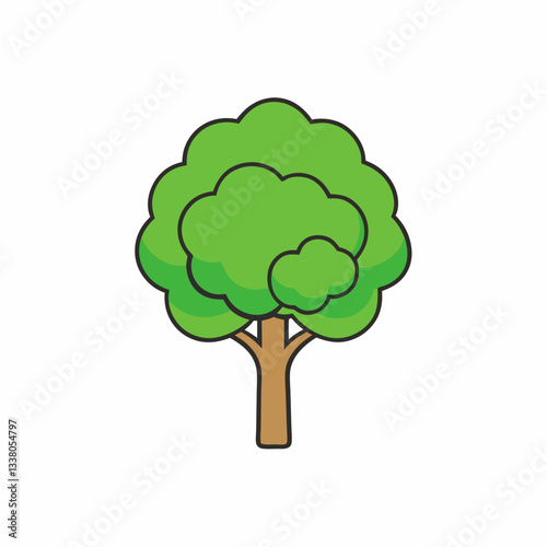 ash tree with green leaves