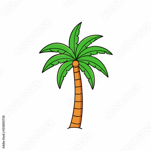 coconut palm tree