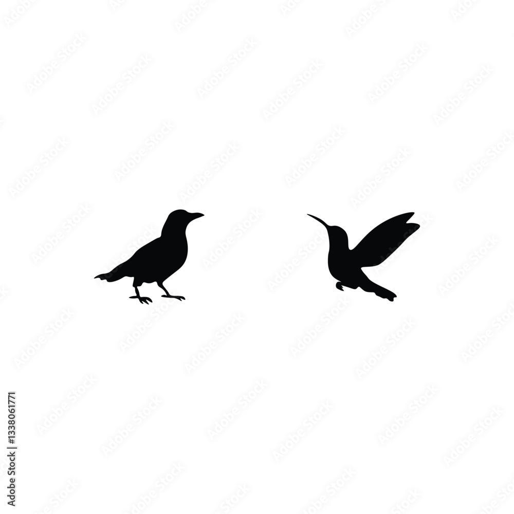 Obraz premium Bird Silhouette