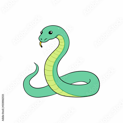 anaconda vector illustration