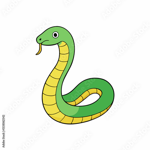 anaconda vector illustration