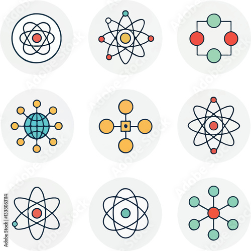 Mass Measurement Icons Set   Editable Stroke Vector Pack