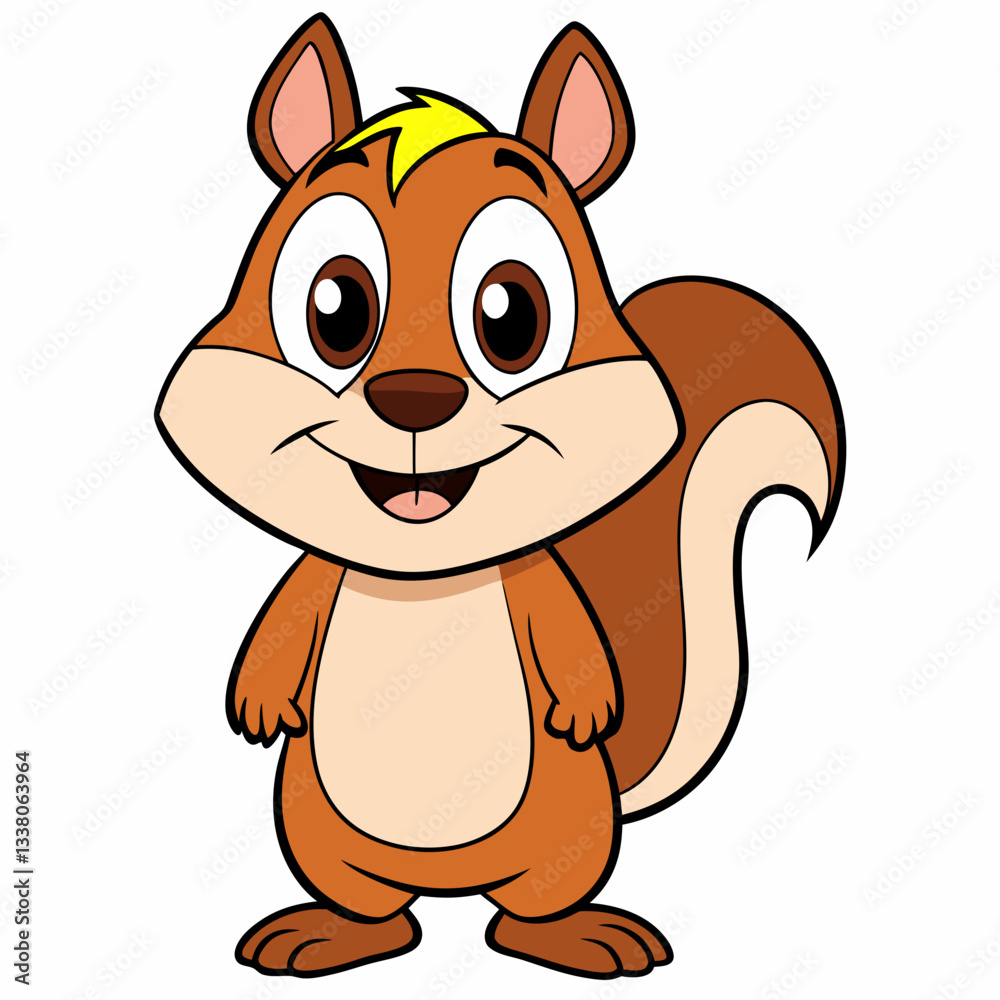 chipmunk cartoon vector chipmunk cartoon vector
