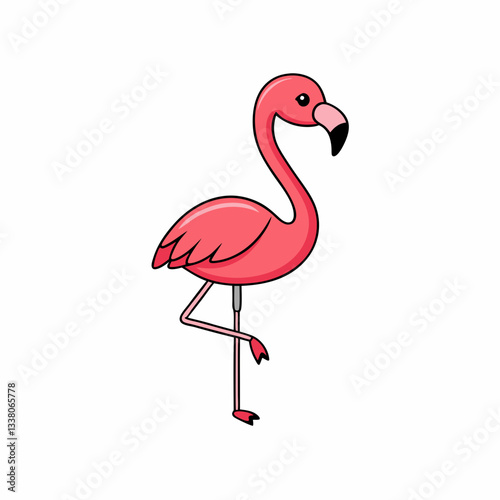 flamingo vector illustration