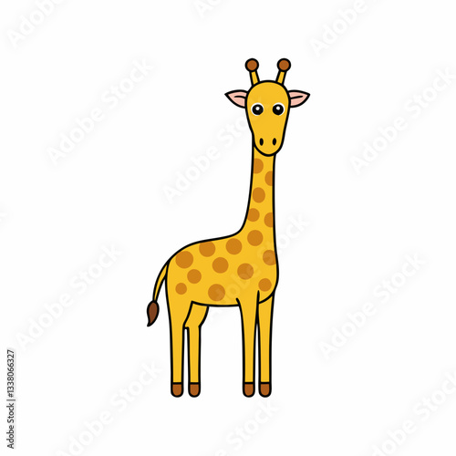 giraffe vector illustration