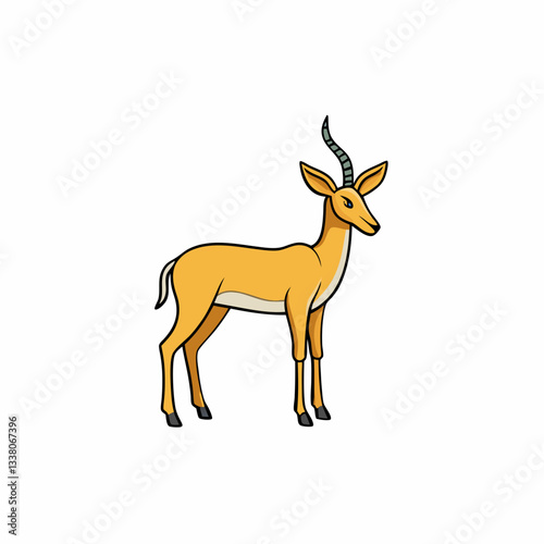 impala vector illustration