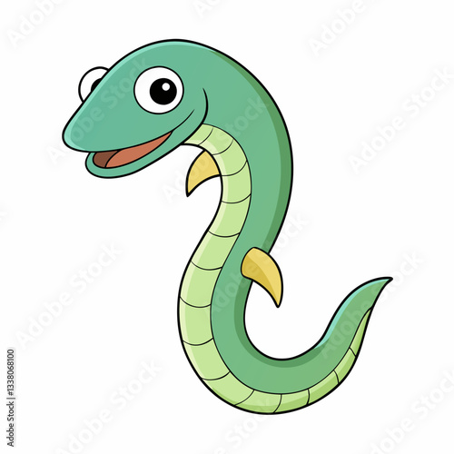 lamprey vector illustration