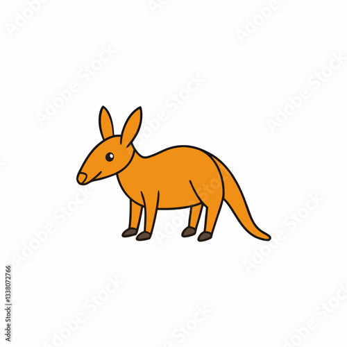 illustration of an aardvark