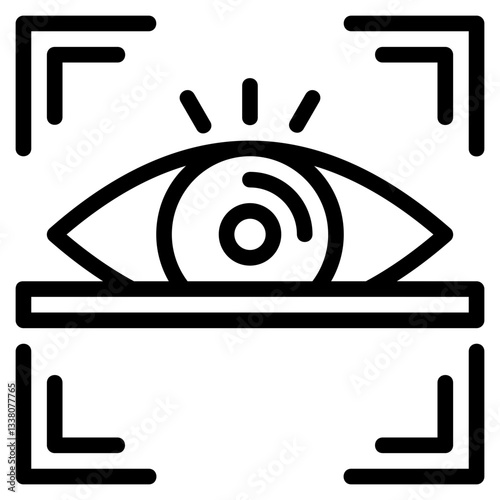 Eye Scan Icon