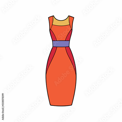 sheath dress on mannequin